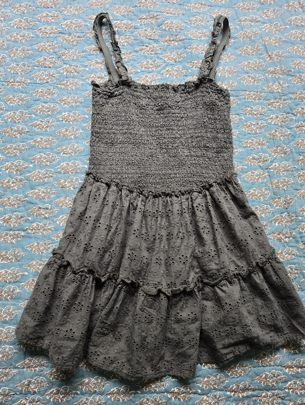 Vintage liv & lotti Cotton Eyelet Tank Top Tunic Women's Size Medium